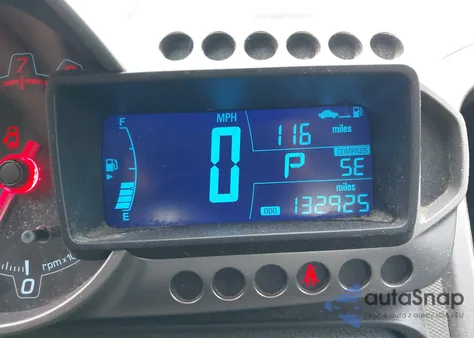 2012 Chevrolet Sonic 2Lt z USA, uszkodzony, nr VIN 1G1JC5SH8C4160757